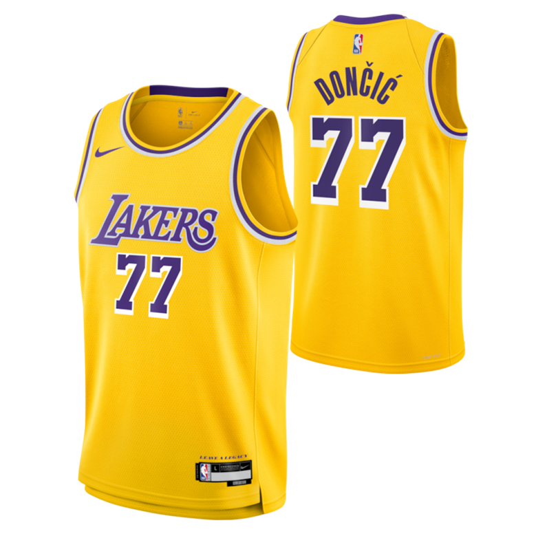 Unisex LAkers Luka Dončić Jersey