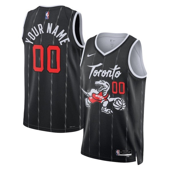 Unisex Toronto Raptors Nike Black City Jersey