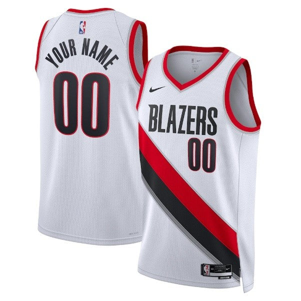 Unisex Portland Trail Blazers Nike White Jersey