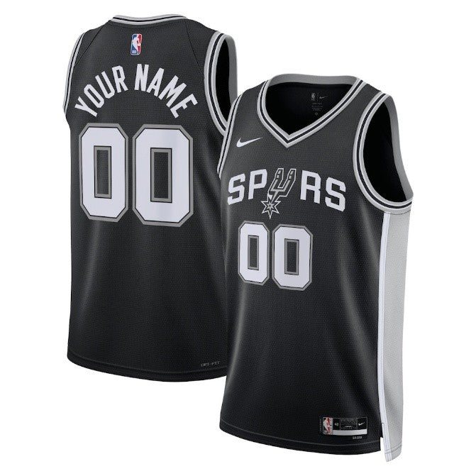 Unisex San Antonio Spurs Nike Black Jersey
