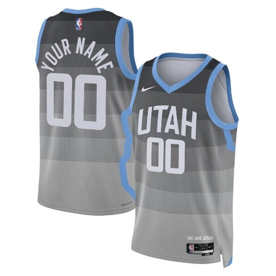 Unisex Utah Jazz Nike Gray Jersey