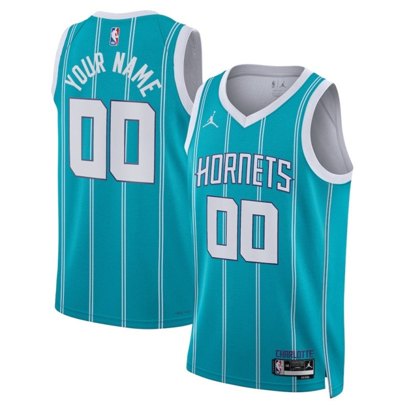 Unisex Charlotte Hornets Jordan Brand Teal Jersey