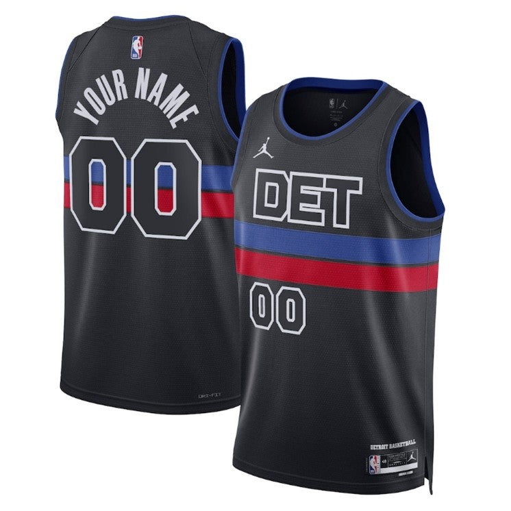 Unisex Detroit Pistons Jordan Brand Blue Jersey