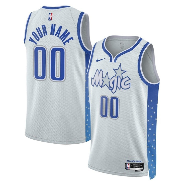 Unisex Orlando Magic Nike Silver Jersey