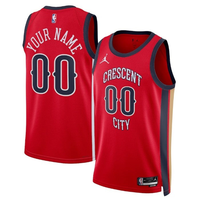 Unisex New Orleans Pelicans Jordan Brand Red Jersey