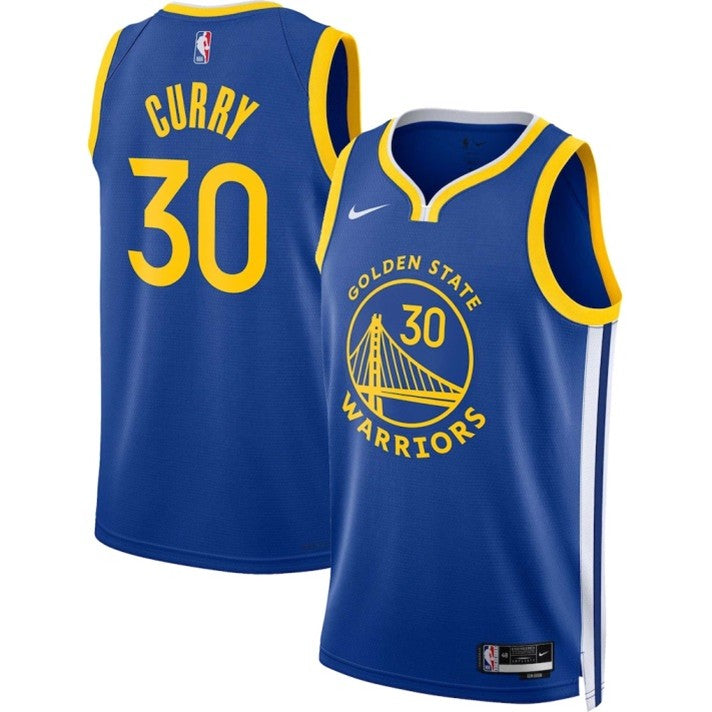Unisex Golden State Warriors Stephen Curry Nike Royal Jersey