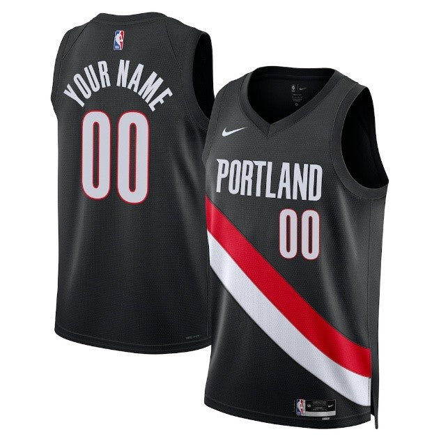 Unisex Portland Trail Blazers Nike Black Jersey