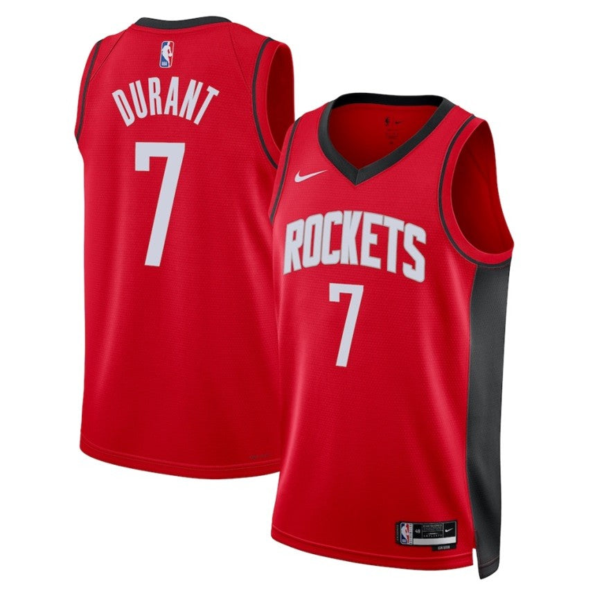 Unisex Houston Rockets Kevin Durant Nike Red Player Jersey