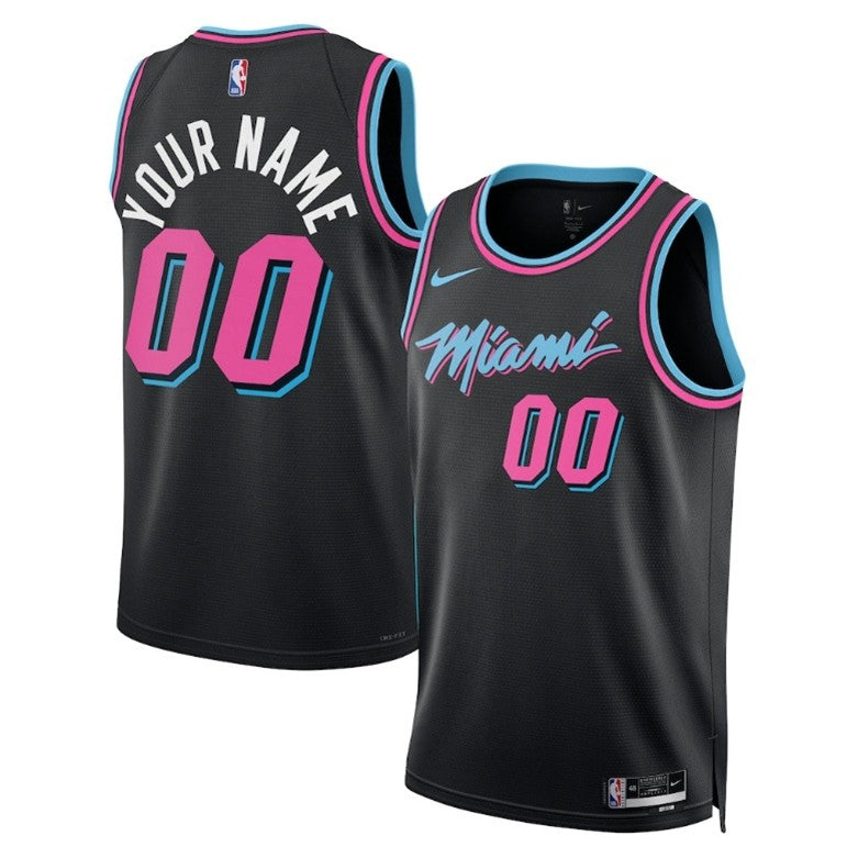 Unisex Nike Black Miami Jersey