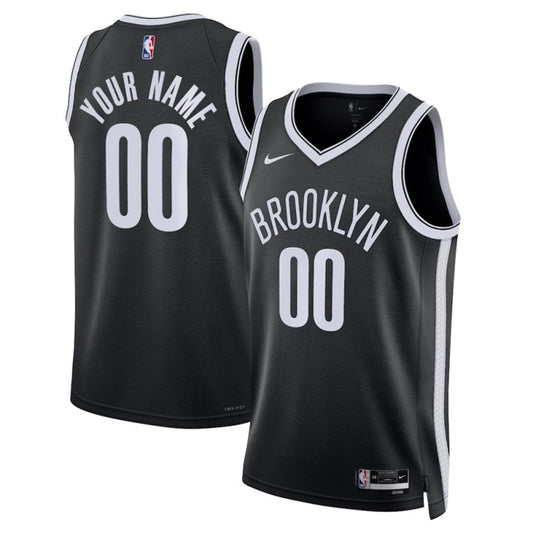 Unisex Brooklyn Nets Nike Black Jersey