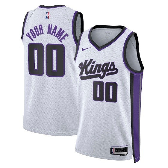 Unisex Sacramento Kings Nike White Jersey