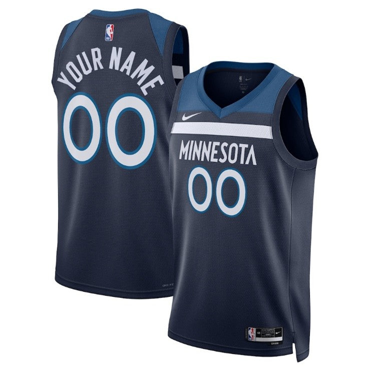 Unisex Minnesota Timberwolves Nike Navy Jersey