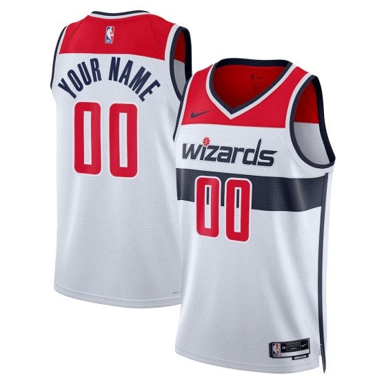 Unisex Washington Wizards Nike White Jersey
