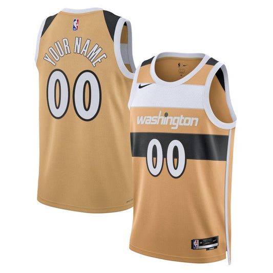 Unisex Washington Wizards Nike Gold Jersey