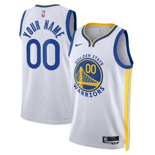 Unisex Golden State Warriors Nike White Jersey