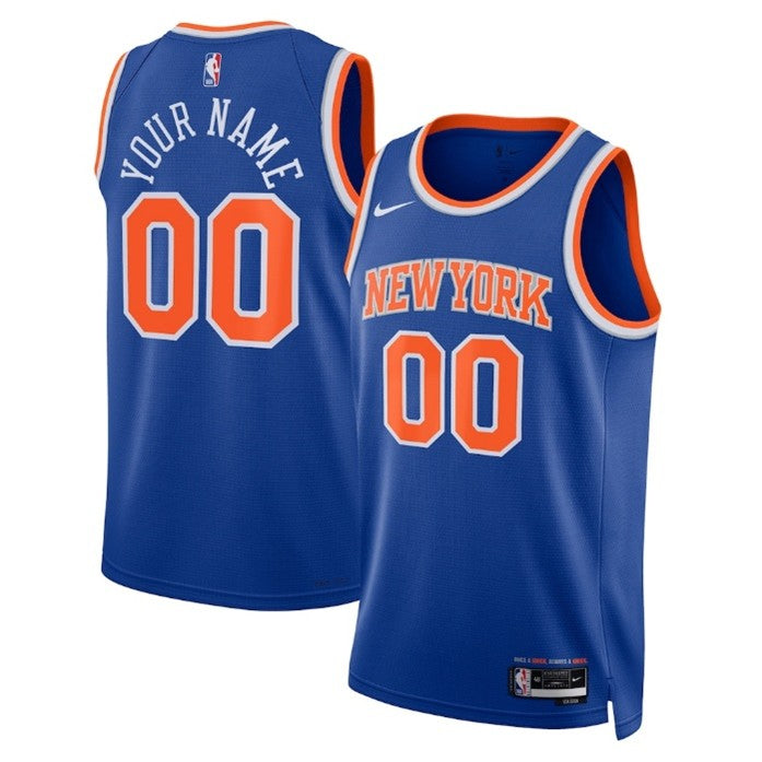 Unisex New York Knicks Nike Blue Jersey