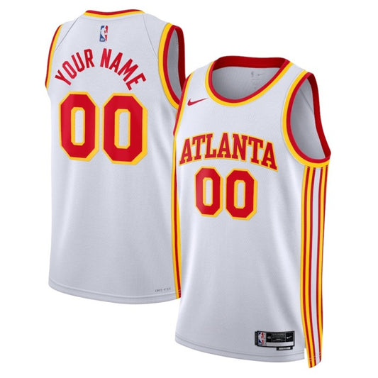 Unisex Atlanta Hawks Nike White Swingman Jersey