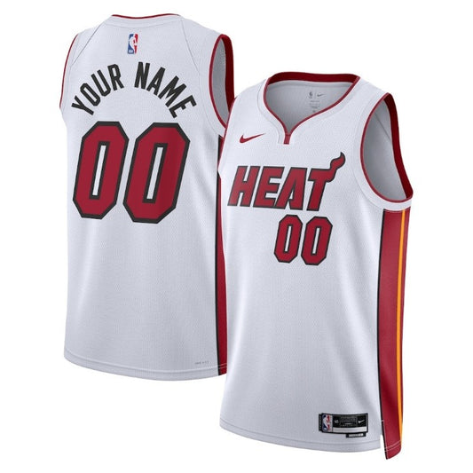 Unisex Miami Heat Nike White Jersey