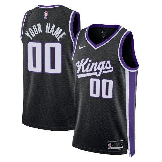 Unisex Sacramento Kings Nike Black Jersey