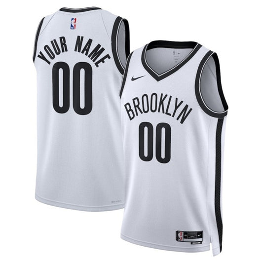 Unisex Brooklyn Nets Nike White Jersey