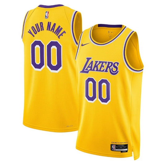 Unisex Los Angeles Lakers Nike Gold Jersey
