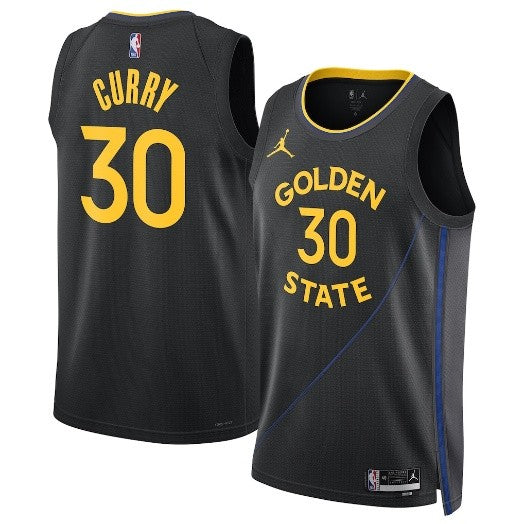 Unisex Golden State Warriors Jordan Brand Black Jersey