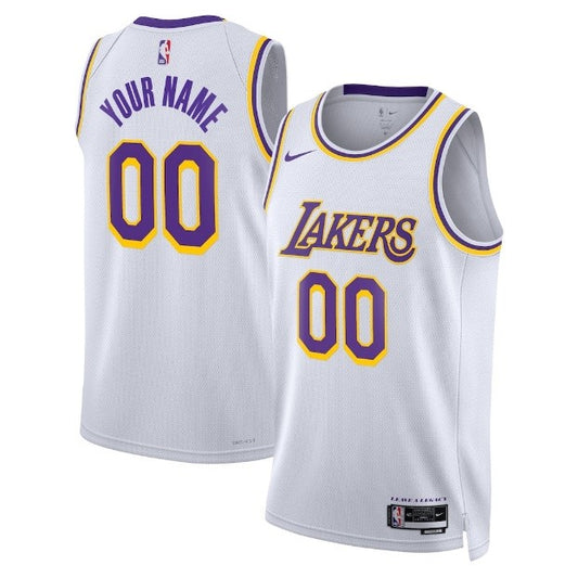 Unisex Los Angeles Lakers Nike White Jersey
