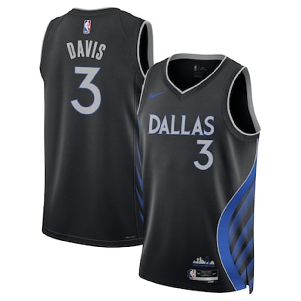Unisex Dallas Mavericks Nike Black Jersey