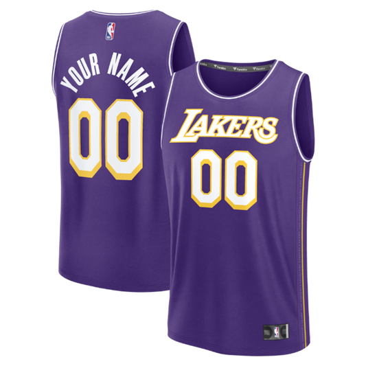 unisex Los Angeles Lakers Fanatics Purple Jersey
