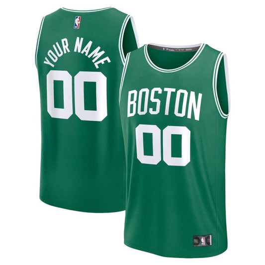 Unisex Boston Celtics Kelly Green Fast Break Jersey