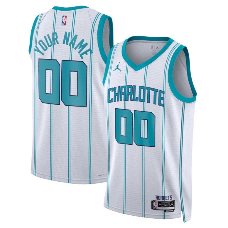 Unisex Charlotte Hornets Jordan Brand White Jersey