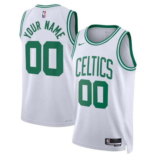 Unisex Boston Celtics Nike White Jersey