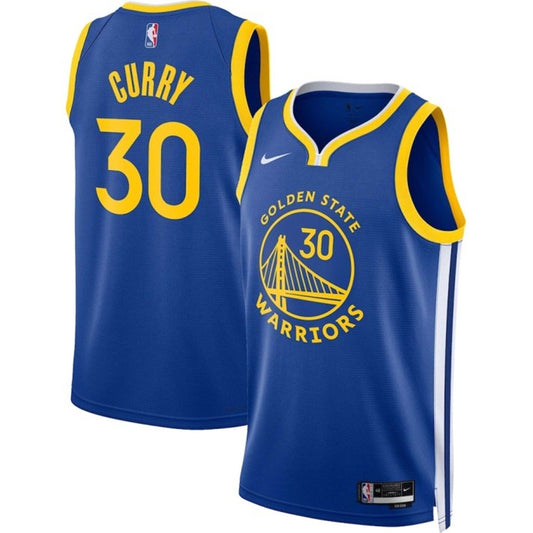 Unisex Golden State Warriors Stephen Curry Nike Royal Jersey